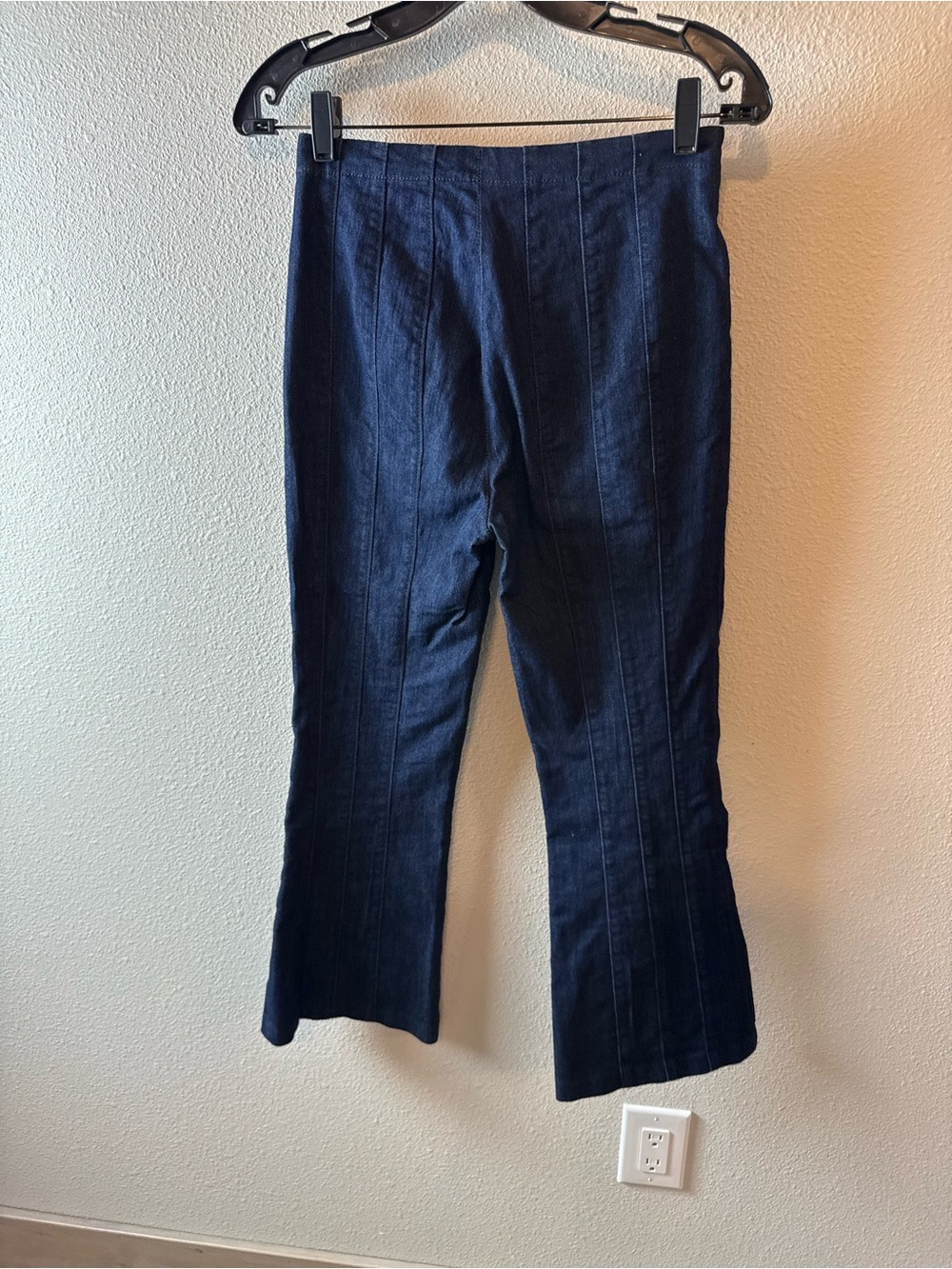 Cinq a Sept Jewel Cropped Carolina Pant Indigo Business Casual Women’s Size 2 - Picture 10 of 14